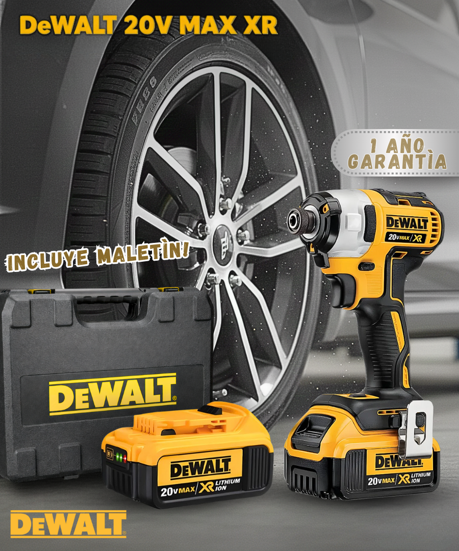 Taladro de Impacto DeWalt 20V XR