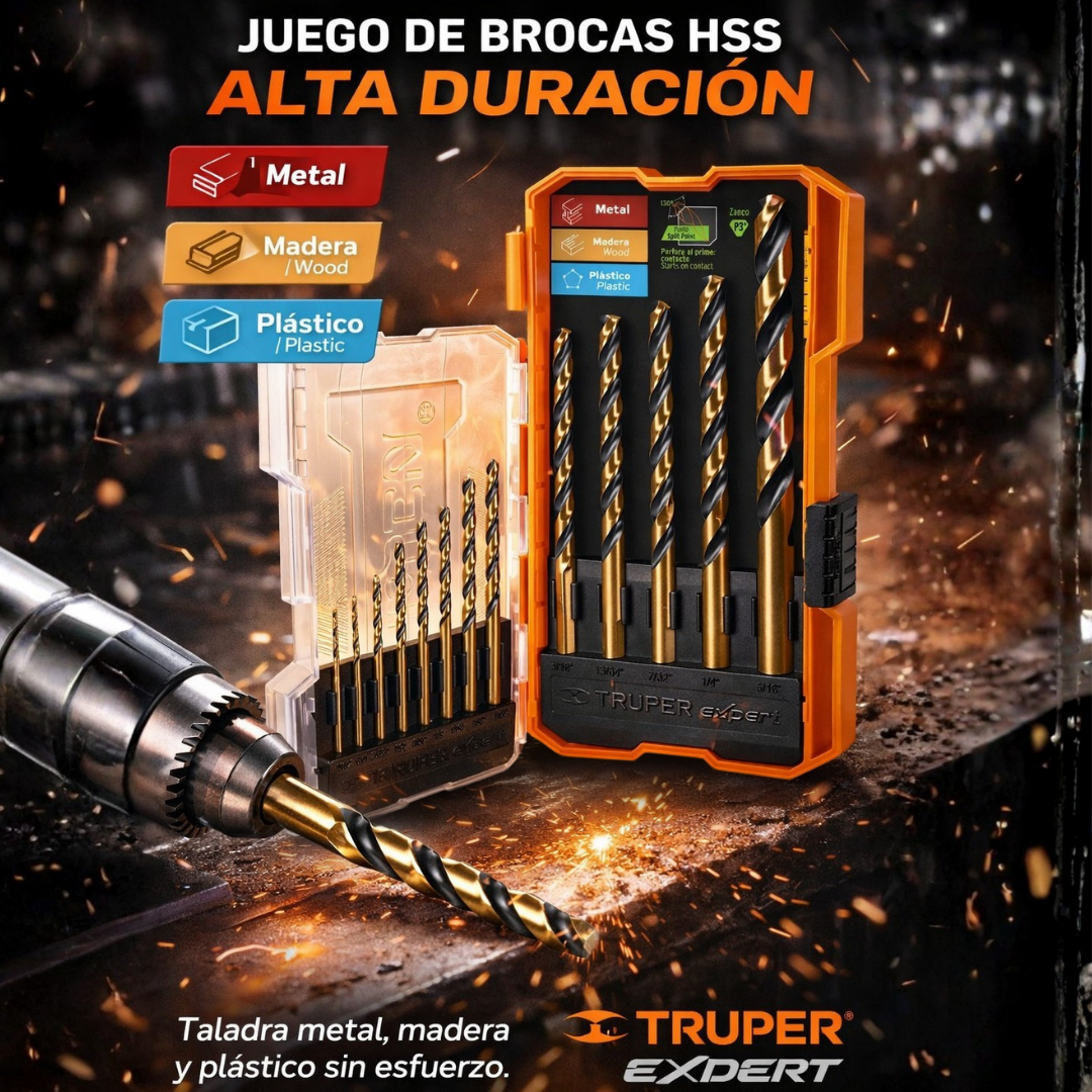 SET DE BROCAS para Metal
