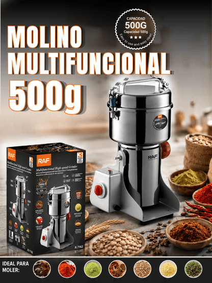 Molino Multifuncional - acero inoxidable