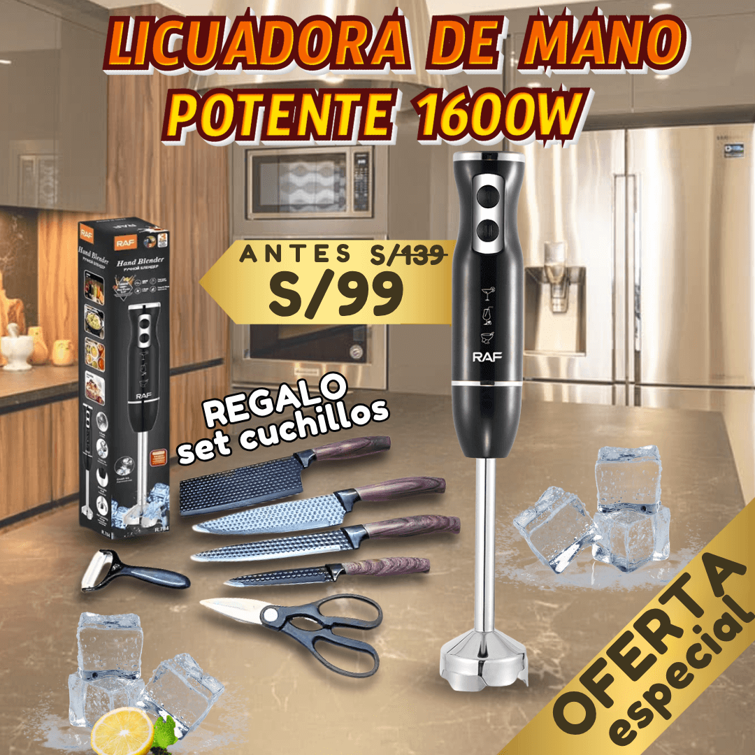 Licuadora de Mano Premium RAF
