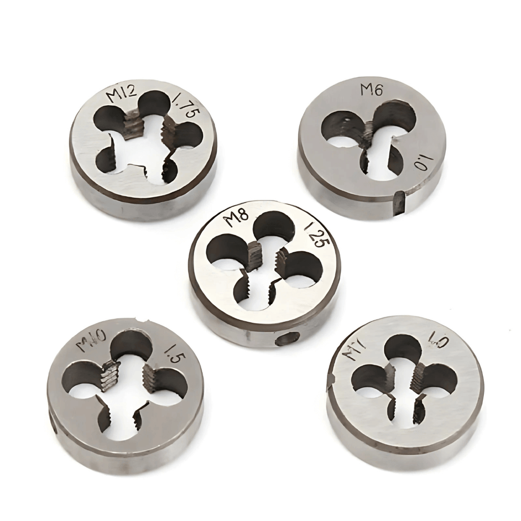 Kit Machos y Tarrajas 12 Piezas – Juego de Roscas Profesional