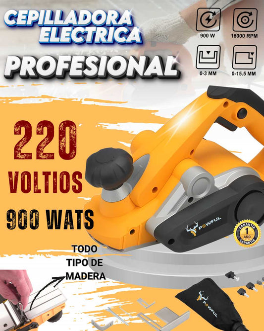 CEPILLADORA ELECTRICA PROFESIONAL