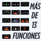 Audífonos Inalámbricos Bluetooth con Estuche Pantalla LED Táctil