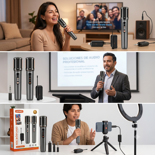 Duo microfono profesional