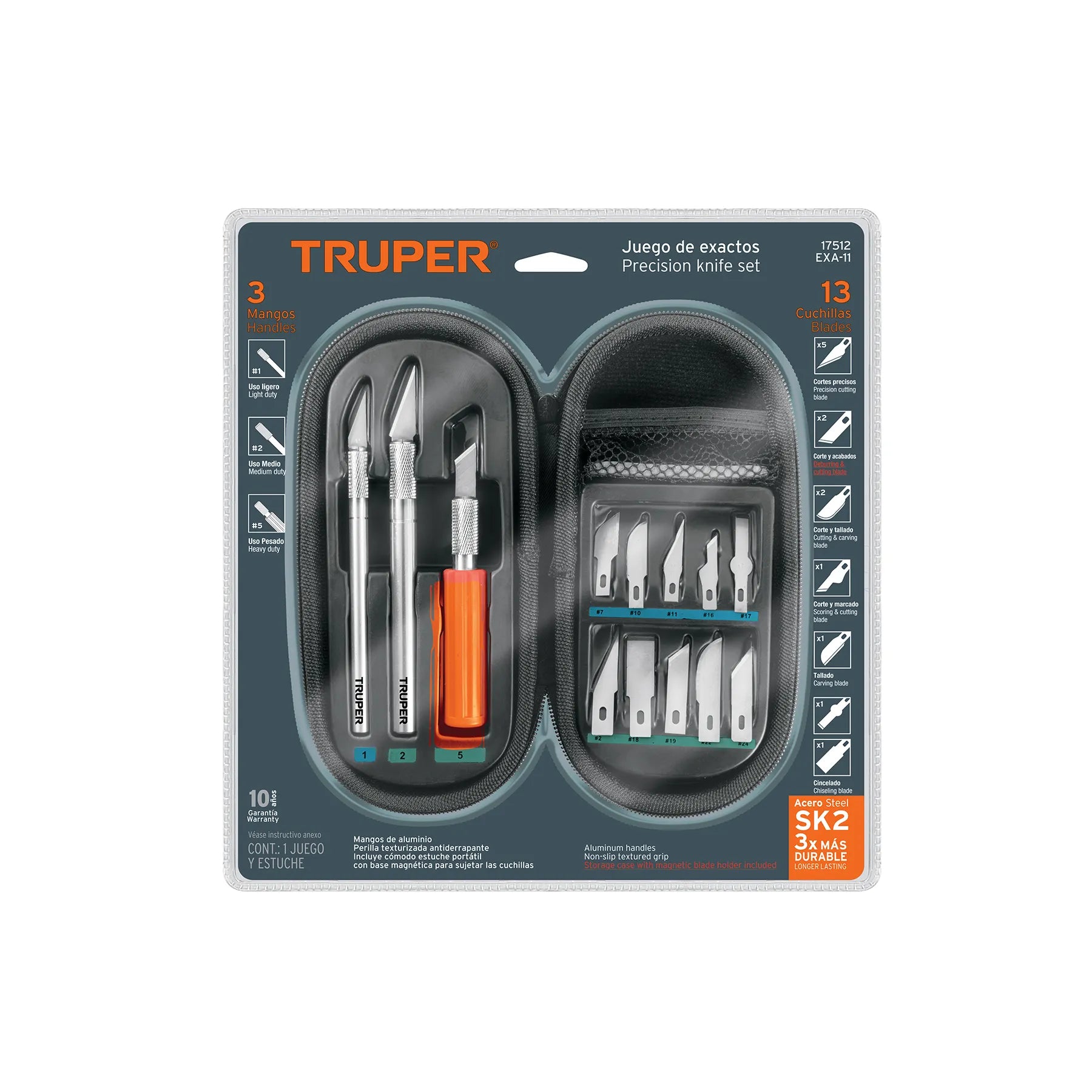 SET DE CUCHILLAS ULTRA FINAS