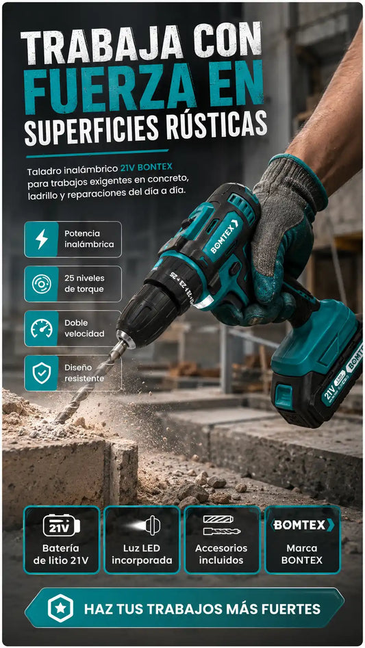 Taladro del Profesional 21V