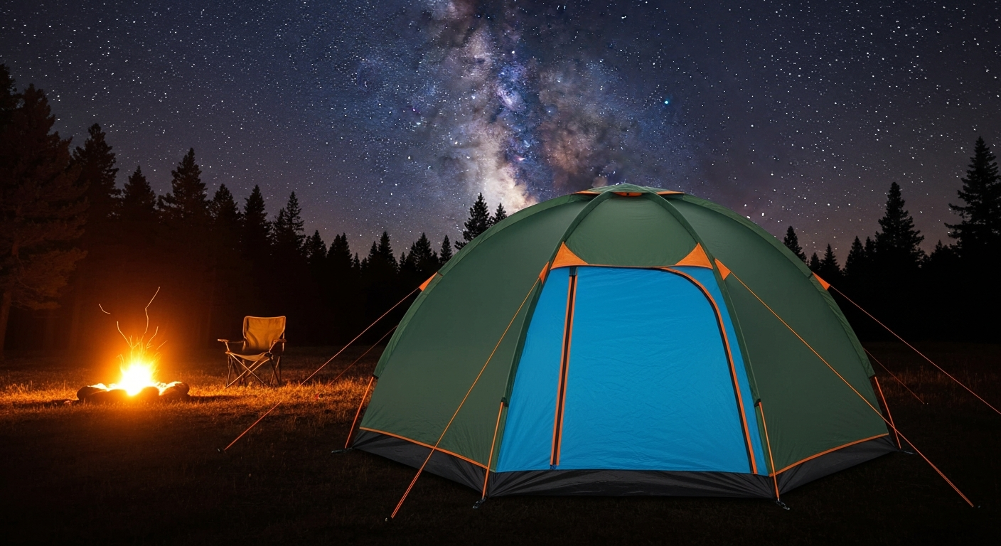 camping night