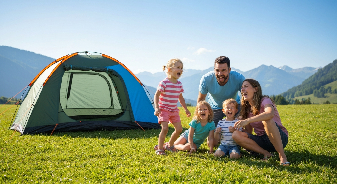 family camping