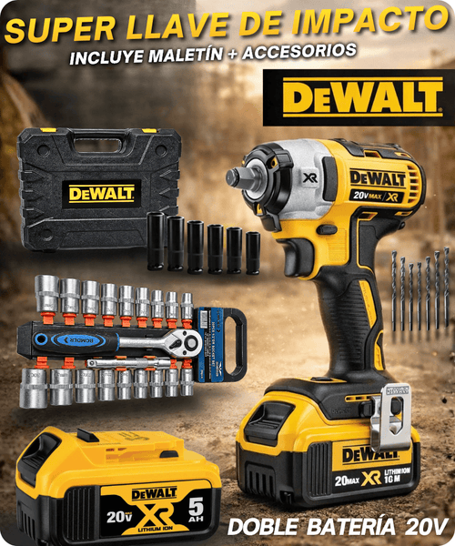 Super Llave De Impacto De 20V