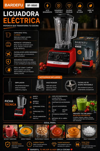 Licuadora Profesional - 7500W