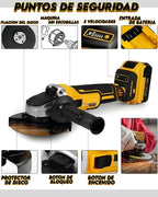 Amoladora DeWalt 36V Inalámbrica – 4 Velocidades PRO