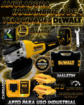 Amoladora DeWalt 36V Inalámbrica – 4 Velocidades PRO