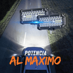 Pack de 2 Faros LED 120W – Iluminación HD para Todo Terreno