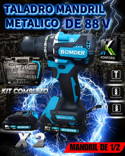 Taladro Inalámbrico 4 en 1 Bomder